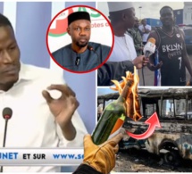 Bus brulé à Yarakh par cocktail molotov, Cheikh O Talla hausse le ton "ça c'est un incendie cr!m!n€l