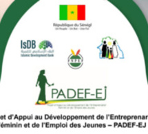 LOUGA / Développement de l’entrepreneuriat féminin et de l’emploi des jeunes : Le Padef-Ej finance deux infrastructures, à hauteur de 168 millions FCfa