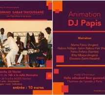 Pape Mbaye organise le "Takoussane de Nante" avec un grand "Tann beer" ce 22 Février à Nantes