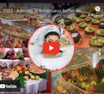 MAGAL 2023 - Admirez le somptueux buffet de Sokhna Aida Diallo à Medinatou Salam…