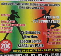 Bour Nguéweul, l'homme de l'année Parisien lance les 100% soirées Sénégalaise tous les dimanches au Star Night.