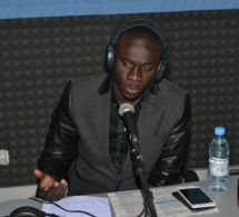 Pape Diouf dans les studios de Top Horizon avec Sister Maria. Photos