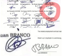 Dans le communiqué des avocats de Sonko, qui a signé à la place de Juan Branco ?