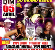 Spécial "Rakhass" du grand bégué ce dimanche 05 Avril au Dock Eifel avec Pape Diouf &amp; la génération consciente.