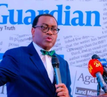 Le président de la Bad Akinwumi Adesina lors du 40e anniversaire du Guardian : « Si nous gérons bien nos ressources naturelles, l’Afrique n’a aucune raison d’être pauvre