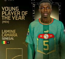 CAF Awards à Marrakech: Lamine Camara élu meilleur jeune joueur africain de la saison...