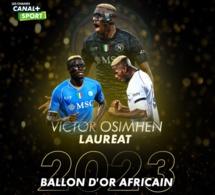 Victor Osimhen remporte le Ballon d'Or africain 2023