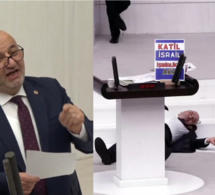 Scène incroyable en Turquie : Un député terrassé par une crise cardiaque en plein discours au Parlement(video)