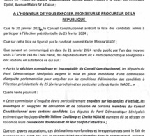 Le Procureur saisi : Ce que dit la plainte du Haut Magistrat, Cheikh Ndiaye, membre du Conseil constitutionnel