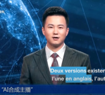 En Chine et en France, une IA pour présenter le Journal télévisé