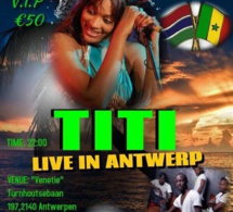 Titi et son groupe "Bari bagasse" en live ce 06 Juin à Anvers en Belgique.