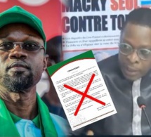 Birahim Touré brûle le communiqué du Pastef sur la Loi d'Amnistie «Soit On Dit Oui Soit On Dit Non »