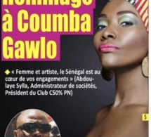 8 mars Journée internationale de la Femme  Message à l’artiste Coumba Gawlo Seck par Abdoulaye Sylla, Administrateur de sociétés Président du Club C50% PN
