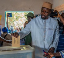 Ousmane Sonko, après avoir voté: "Nous sommes convaincus qu'à l'issue de cette journée, la victoire sera éclatante"