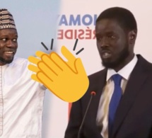 URGENT-Elu 5e Président du Sénégal Bassirou Diomaye rend un vibrant hommage à Sonko 'Mangui koy..'