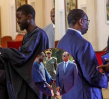 URGENT-Première audience du nouveau Président B. Diomaye Faye et Sonko avec  Macky Sall au Palais
