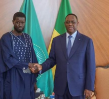 SENEGAL-PRESIDENTIELLE / Bassirou Diomaye Faye reçu en audience par Macky Sall (images)