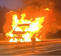 Ngor : Le véhicule de la Représentante de l’Unicef prend feu, en pleine circulation