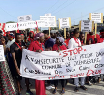 Cap-Skirring : En grande mobilisation, des habitants marchent contre l’insécurité