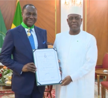 Samaila Zubairu : Chevalier d'Honneur, Décoré par Macky Sall au Sénégal