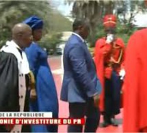 Arrivée du Président Macky Sall au Palais (Vidéo)