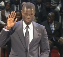 Diamniadio: Bassirou Diomaye Faye a prêté serment