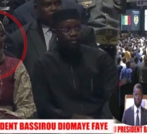 Sonko en toute complicité avec sa Awoo Khady Kébé ,Anna  absente au prestation de serment de Diomaye