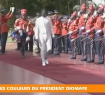 Fête Indépendance : Cérémonie De Levée De Couleurs Au Palais