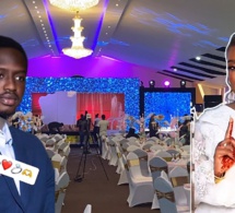 Réception pour un mariage royal : La fille d'Aziz Ndiaye, Maman Ndiaye et son mari, au King Fahd Palace