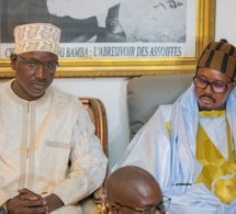 Nouveau ministre de l'hydraulique et de l'assainissement Cheikh Tidiane Diéye en visite à Touba: Images