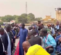 Vidéo / Guinée-Bissau: L'arrivée du Président Bassirou Diomaye Faye