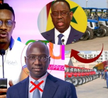 A. J-Tange démasque le ministre de l'agriculture Mabouba Diagne sur les tracteurs à 85 milliards de