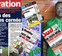 Revue de l'actu-Révélations explosives de Tange sur les sc@nd@ls financiers à la Une des journaux