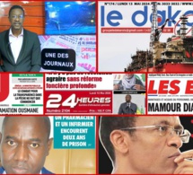 Revue de l'actu révélations choc de Tange sur Alune Ndoye Sonko Mabouba Diagne à la Une des journaux
