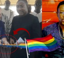 A. J-Tange alerte Jamra et les religieux sur le drapeau LGBT à l'inauguration du centre à Kaolack ..