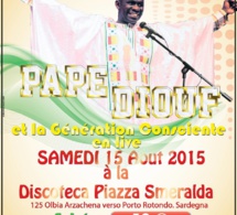 EUROPEEN TOUR: Aprés Bruxelles, Pape Diouf vous donne rendez-vous ce 14 à Brescia et le 15 Aout à Sardegna.