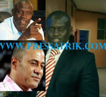Gaston Mbengue, Luc Nicolai et Serigne Modou Niang deviennent les présidents d'Honneurs de l'association des promoteurs lors de leur conférence de presse