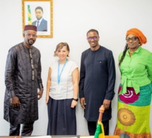 Partenariat Stratégique: Matar Sene et UNICEF Discutent de l'Avancement du Cash Transfert Éducation"