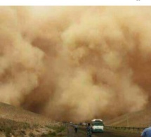 Arrêt sur image: Une tempête de sable a frappé tout le Sud Liban, Regardez: