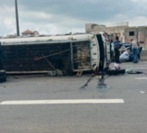 Accident sur l’autoroute AIBD-Dakar : plusieurs blessés, circulation perturbée