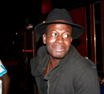 Le chanteur Soryba au Titan club de Paris.