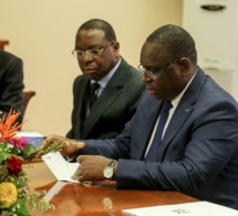 Les images de la rencontre entre le président Sall et le groupe de facilitateurs Burkinabé