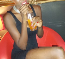 Photos: hyper sexy, le mannequin Khady Ba s’éclate en boite de nuit