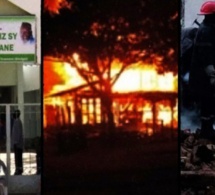 Incendie à la maternité de Tivaouane : L'intervention rapide des vigiles fait éviter le pire Incendie à la maternité de Tivaouane : L'intervention rapide des vigiles fait éviter le pire