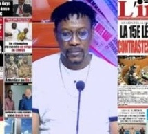 Revue de l'actu Moustapha Diakhate Adama en prison-Poutine invite Diomaye-Aba écrasé Barth à la une