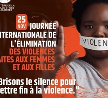 25e journée mondiale de lutte contre les violences faites aux femmes : Mme Maïmouna Dieye lance la campagne des 16 jours d’activisme