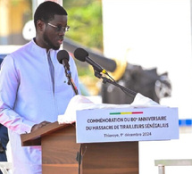Commémoration du massacre de Thiaroye 44 : Bassirou Diomaye Faye annonce cinq mesures pour ‘’restaurer la mémoire et la dignité’’ des tirailleurs sénégalais