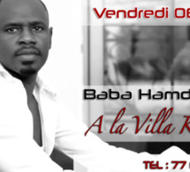 Baba Hamdy sera à la Villa Kristal ce vendredi