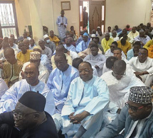 Mariage de Fatima Ba, fille de l'ambassadeur Oumar Demba Ba : Mankeur Ndiaye à la cérémonie avec Amadou Ba