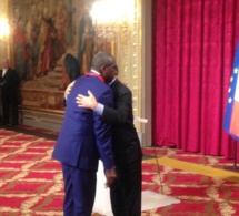 RÉCEPTION À L'ÉLYSÉE : Le ministre sénégalais de la justice Me Sidiki Kaba élevé au grade de Commandeur de la Légion d'Honneur par François Hollande